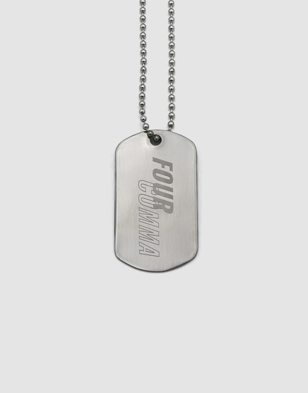DOG TAG NECKLACE - 포콤마