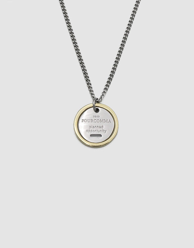CIRCLE RING NECKLACE - 포콤마