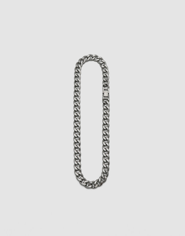 BOLD CHAIN 12mm NECKLACE - 포콤마