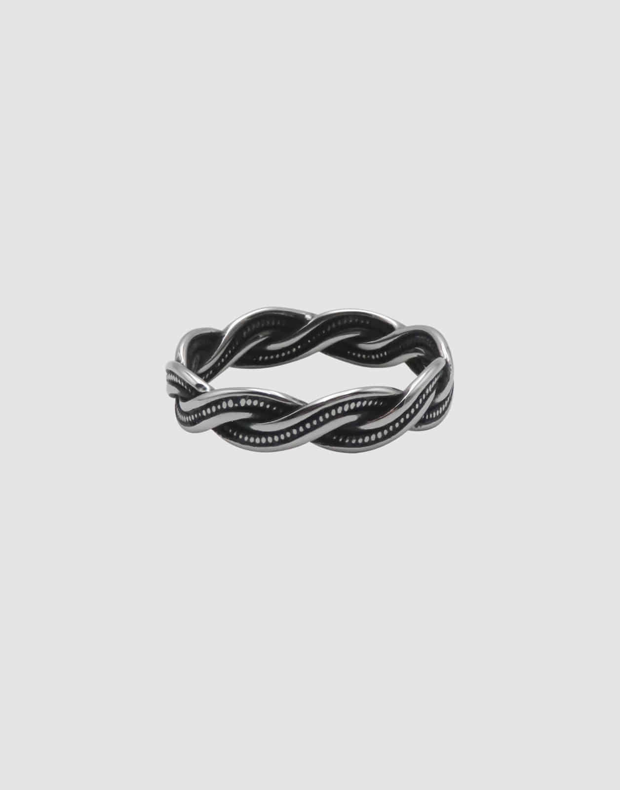 ANT CHAIN SS RING - 포콤마